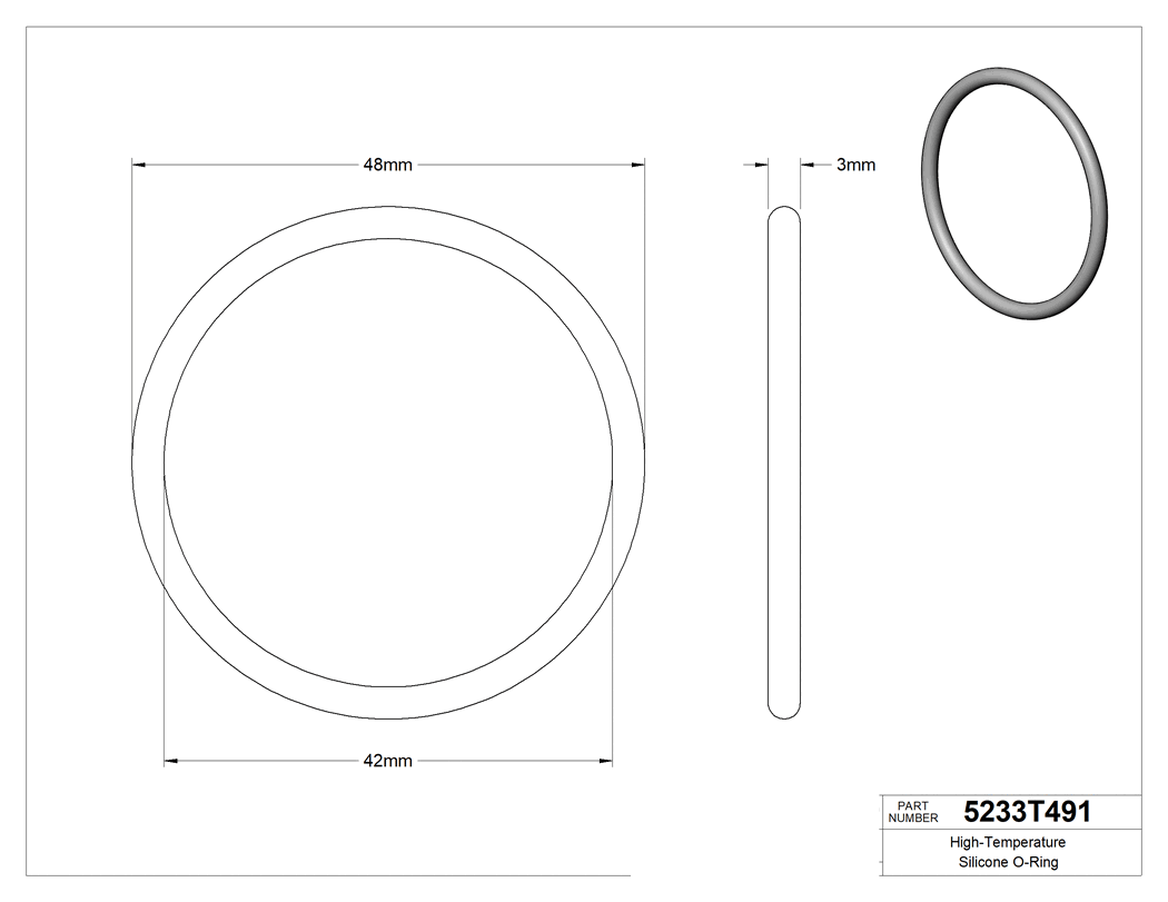 Technical drawing - 5233T491